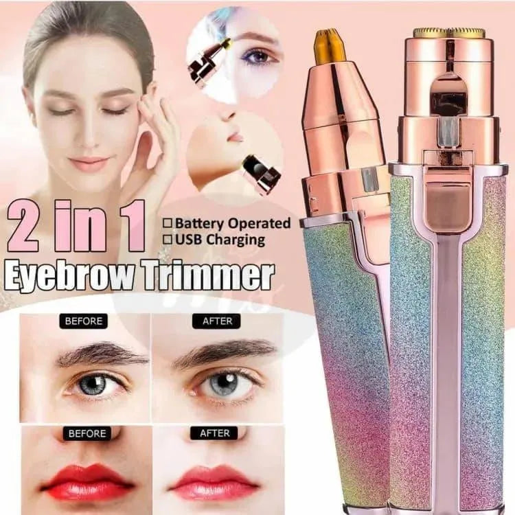 Eyebrow Trimmer 2 in 1