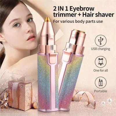 Eyebrow Trimmer 2 in 1