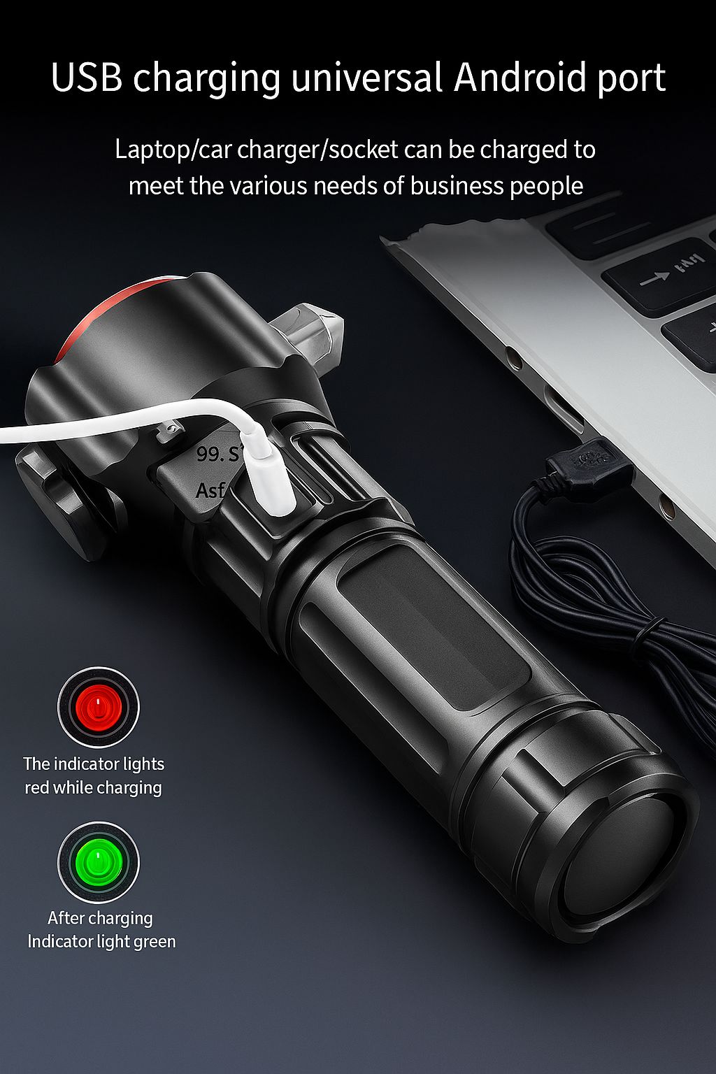 Multitask LED Torch Light Durable & Energy Saving