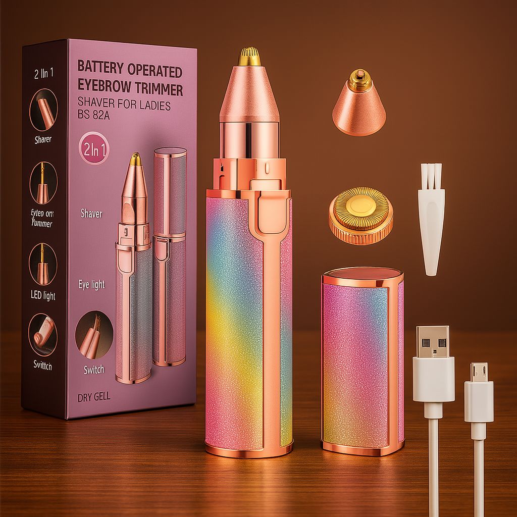 Eyebrow Trimmer 2 in 1